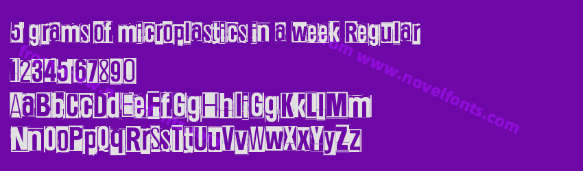 5 grams of microplastics in a week RegularPreview 5 grams of microplastics in a week RegularPreview