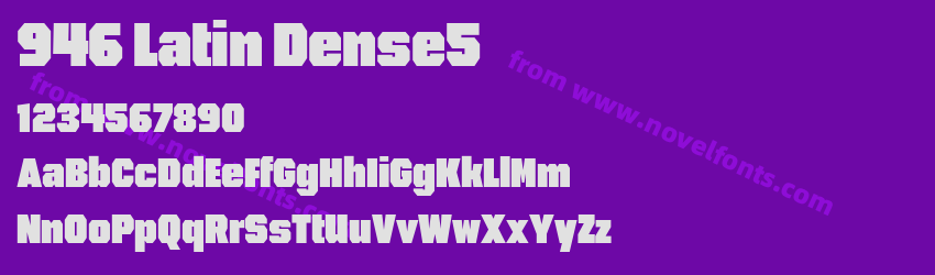 946 Latin Dense5Preview 946 Latin Dense5Preview