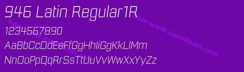 946 Latin Regular1RPreview 946 Latin Regular1RPreview