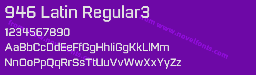 946 Latin Regular3Preview 946 Latin Regular3Preview