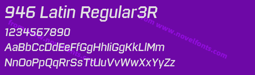 946 Latin Regular3RPreview 946 Latin Regular3RPreview
