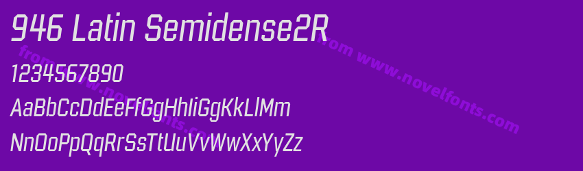 946 Latin Semidense2RPreview 946 Latin Semidense2RPreview
