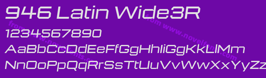 946 Latin Wide3RPreview