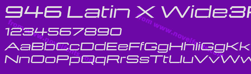 946 Latin X Wide3RPreview