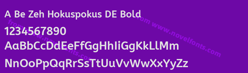 A Be Zeh Hokuspokus DE BoldPreview A Be Zeh Hokuspokus DE BoldPreview
