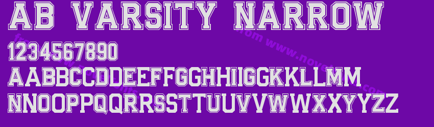 AB VARSITY NARROWPreview AB VARSITY NARROWPreview