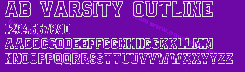 AB VARSITY OUTLINEPreview AB VARSITY OUTLINEPreview