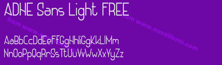 ADHE Sans Light FREEPreview ADHE Sans Light FREEPreview