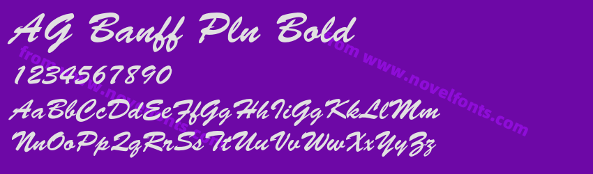 AG Banff Pln BoldPreview AG Banff Pln BoldPreview