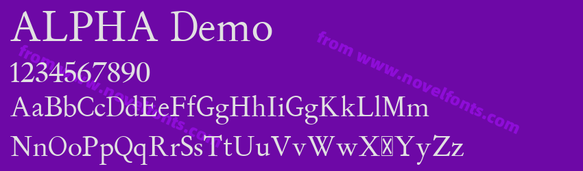 ALPHA DemoPreview ALPHA DemoPreview
