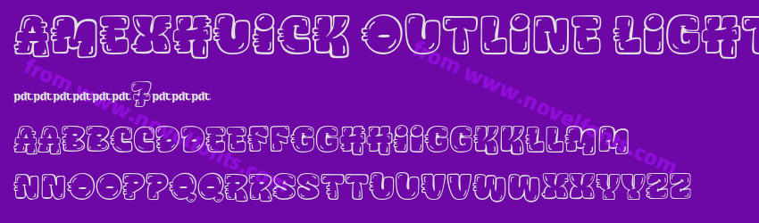 AMEXHUICK Outline LightPreview AMEXHUICK Outline LightPreview