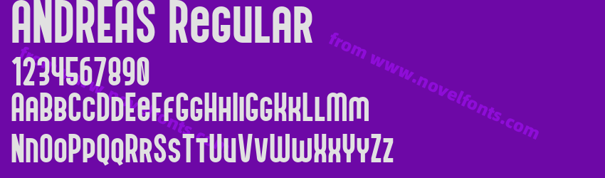 ANDREAS RegularPreview ANDREAS RegularPreview