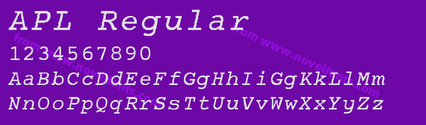 APL RegularPreview