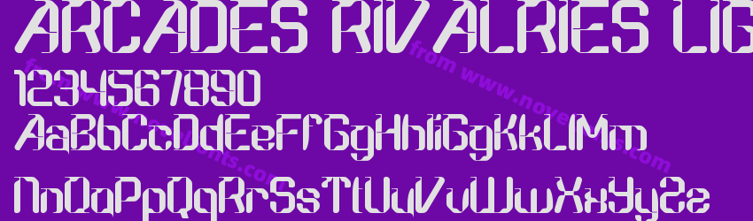 ARCADES RIVALRIES LIGHTPreview ARCADES RIVALRIES LIGHTPreview