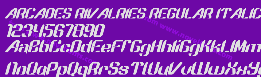 ARCADES RIVALRIES REGULAR ITALICPreview ARCADES RIVALRIES REGULAR ITALICPreview