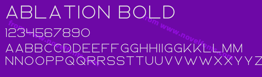 Ablation BoldPreview
