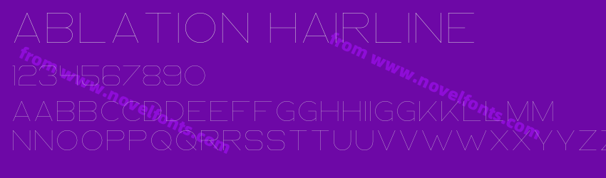 Ablation HairlinePreview