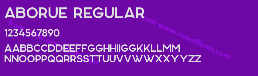Aborue RegularPreview