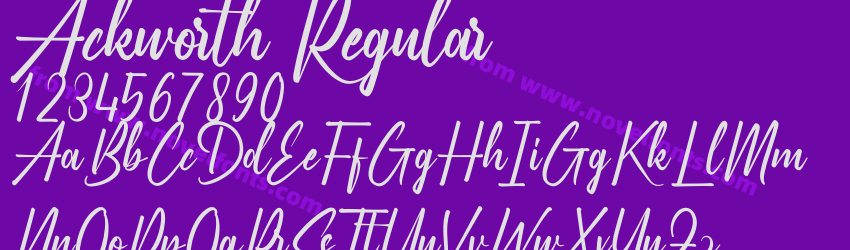 Ackworth RegularPreview Ackworth RegularPreview