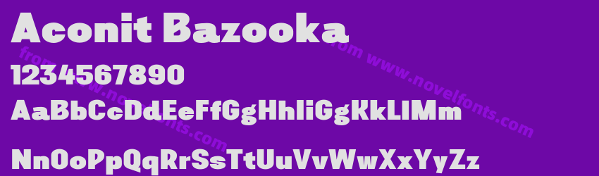Aconit BazookaPreview Aconit BazookaPreview