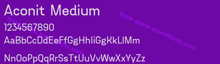 Aconit MediumPreview Aconit MediumPreview