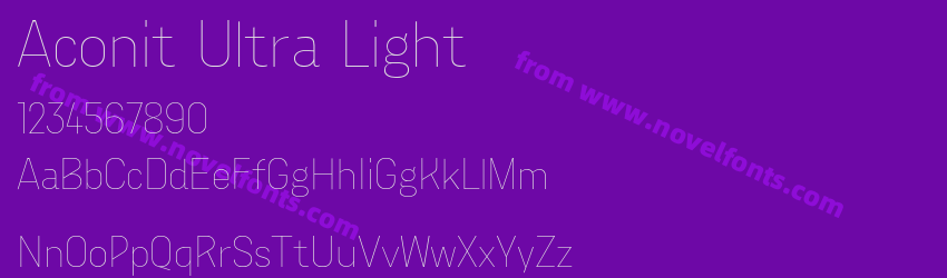 Aconit Ultra LightPreview Aconit Ultra LightPreview