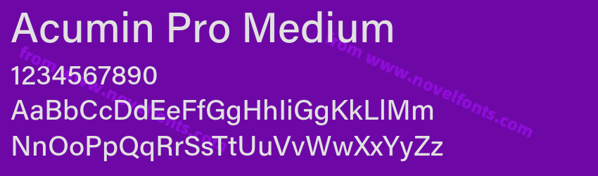 Acumin Pro MediumPreview Acumin Pro MediumPreview