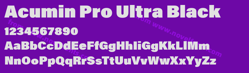 Acumin Pro Ultra BlackPreview Acumin Pro Ultra BlackPreview