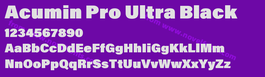 Acumin Pro Ultra BlackPreview Acumin Pro Ultra BlackPreview