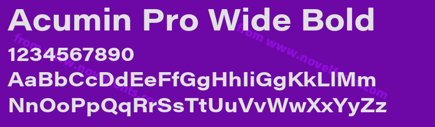 Acumin Pro Wide BoldPreview Acumin Pro Wide BoldPreview
