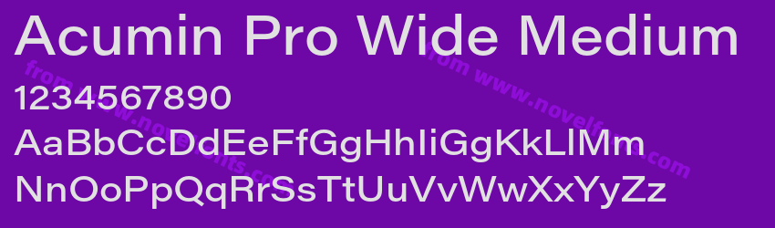 Acumin Pro Wide MediumPreview Acumin Pro Wide MediumPreview