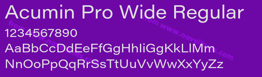 Acumin Pro Wide RegularPreview Acumin Pro Wide RegularPreview