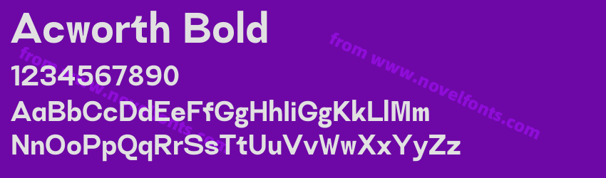 Acworth BoldPreview Acworth BoldPreview