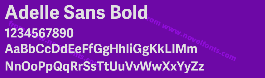 Adelle Sans BoldPreview Adelle Sans BoldPreview