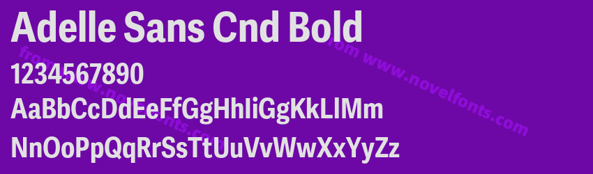 Adelle Sans Cnd BoldPreview Adelle Sans Cnd BoldPreview