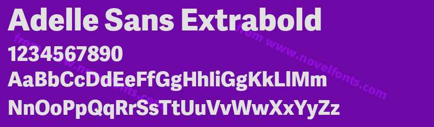 Adelle Sans ExtraboldPreview Adelle Sans ExtraboldPreview