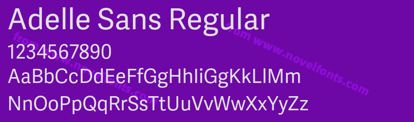 Adelle Sans RegularPreview Adelle Sans RegularPreview