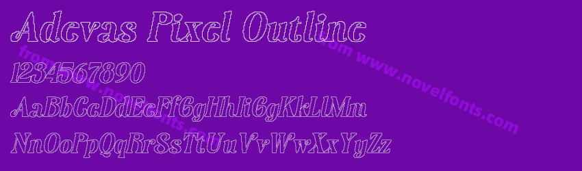 Adevas Pixel OutlinePreview Adevas Pixel OutlinePreview