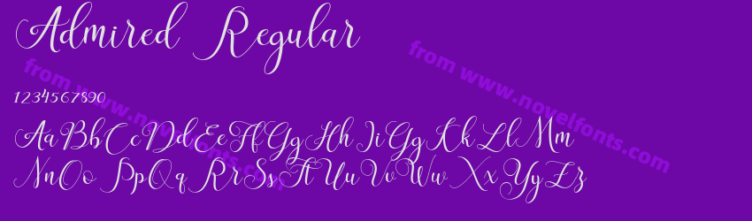 Admired RegularPreview Admired RegularPreview