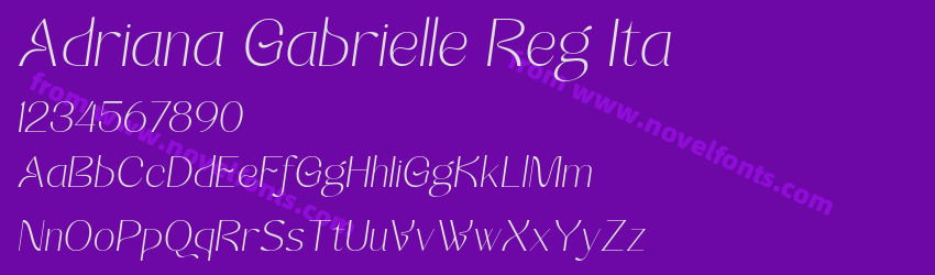 Adriana Gabrielle Reg ItaPreview
