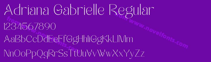 Adriana Gabrielle RegularPreview