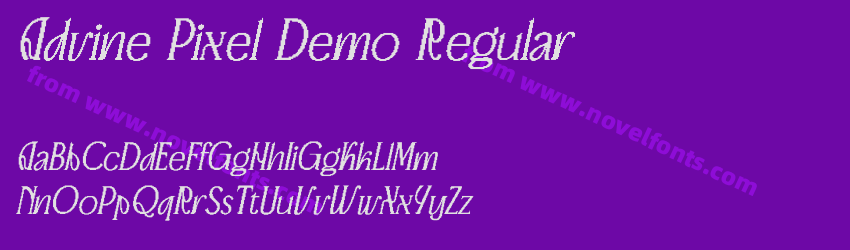Advine Pixel Demo RegularPreview
