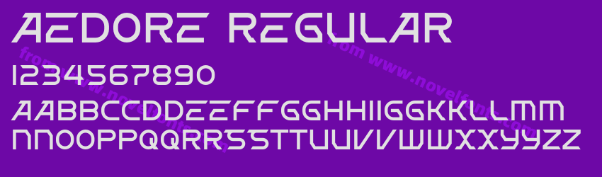 Aedore RegularPreview Aedore RegularPreview