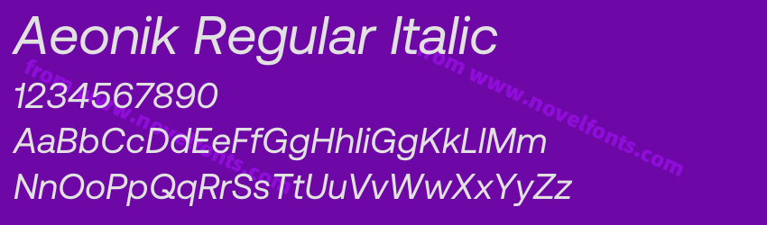 Aeonik Regular ItalicPreview Aeonik Regular ItalicPreview