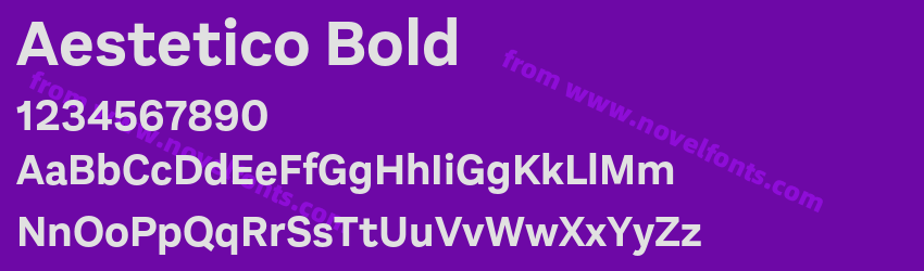 Aestetico BoldPreview Aestetico BoldPreview