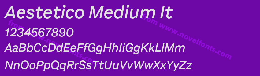 Aestetico Medium ItPreview Aestetico Medium ItPreview
