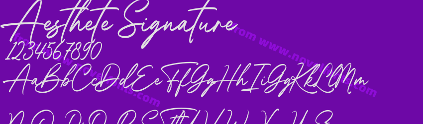Aesthete SignaturePreview Aesthete SignaturePreview