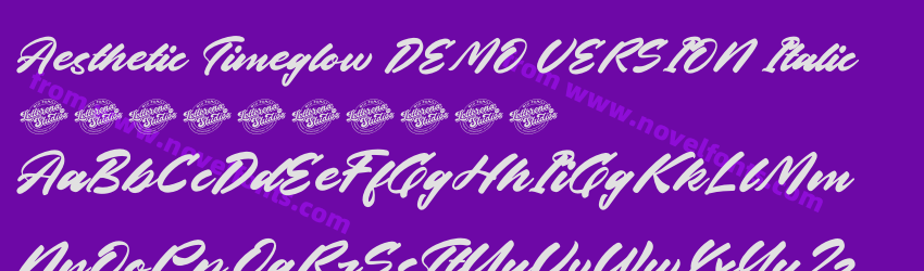 Aesthetic Timeglow DEMO VERSION ItalicPreview Aesthetic Timeglow DEMO VERSION ItalicPreview
