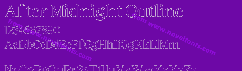 After Midnight OutlinePreview After Midnight OutlinePreview