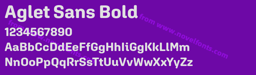 Aglet Sans BoldPreview Aglet Sans BoldPreview